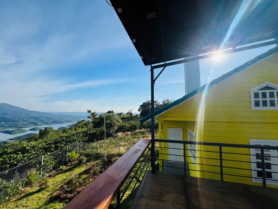 Hồ Tà Đùng nhìn từ villa